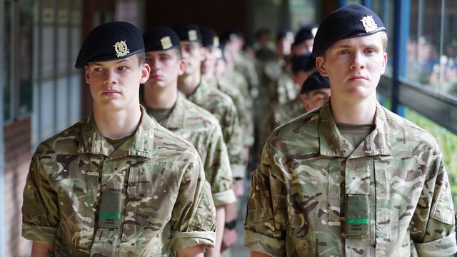 Raw Recruits: Squaddies at 16 Backdrop