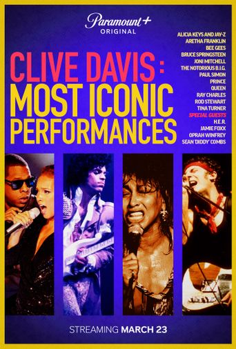 Clive Davis: Most Iconic Performances Poster