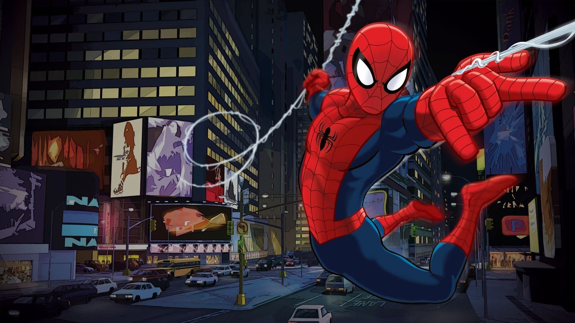 Ultimate Spider-Man Backdrop