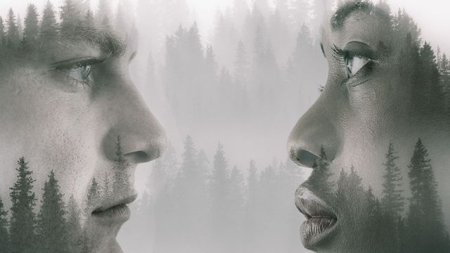 Men Women Wild Backdrop