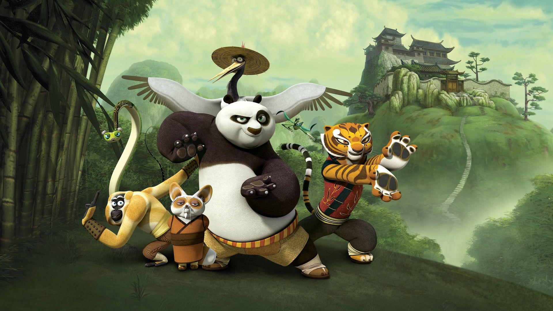 Kung Fu Panda: Legends of Awesomeness Backdrop