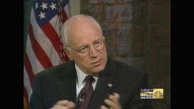 Season 2001, Episode 01 Meet The Press - Dick Cheney