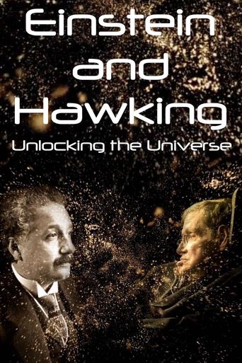  Einstein and Hawking: Unlocking the Universe Poster