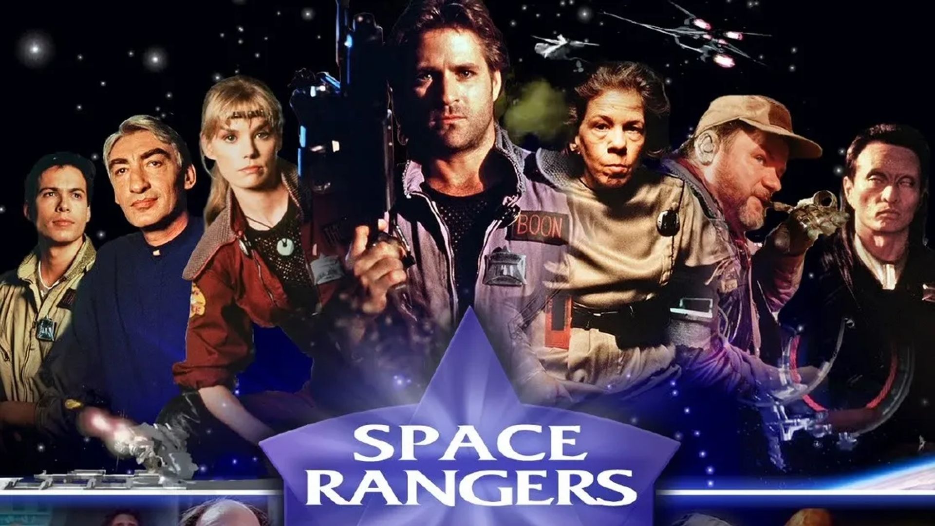 Space Rangers Backdrop