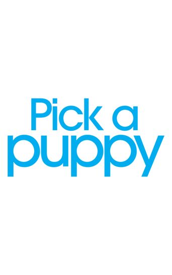  Pick a Puppy Poster