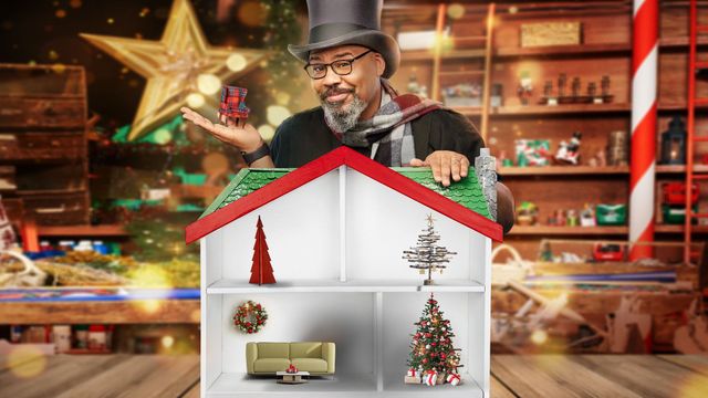 Biggest Little Christmas Showdown Backdrop