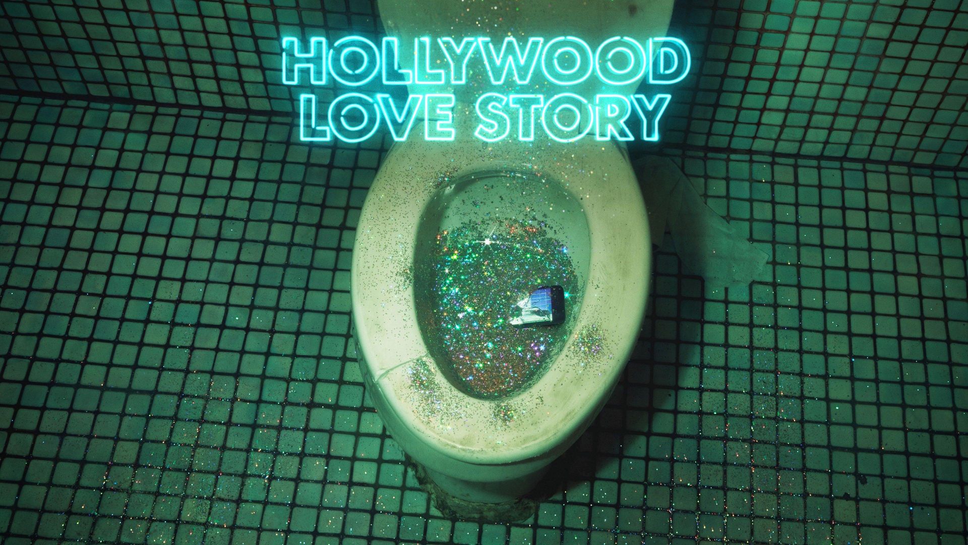 Hollywood Love Story Backdrop