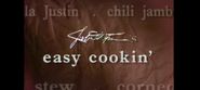  Justin Wilson's Easy Cooking Poster