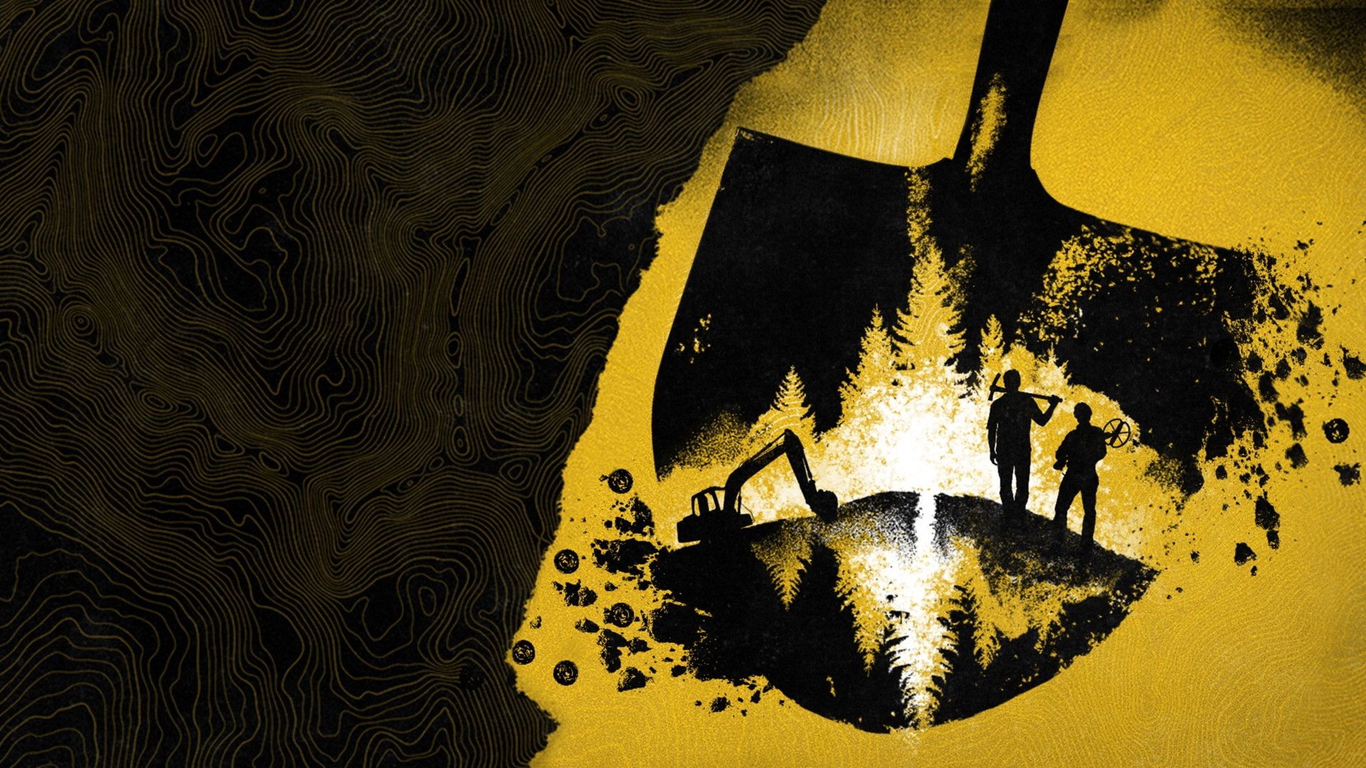 The Curse of Oak Island: Behind the Dig Backdrop
