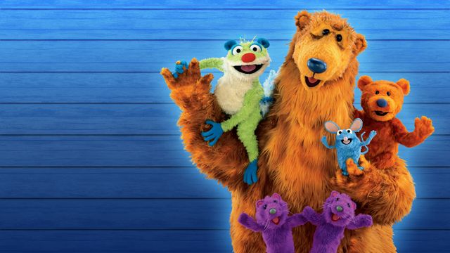 Bear in the Big Blue House Backdrop