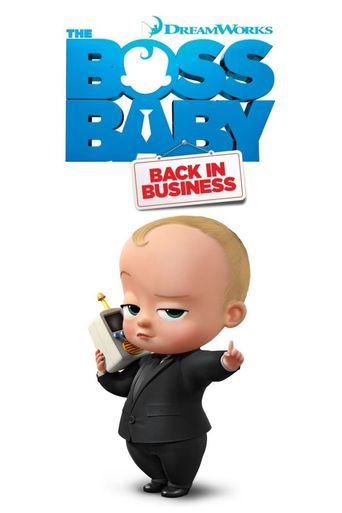  The Boss Baby: Back in Business Poster