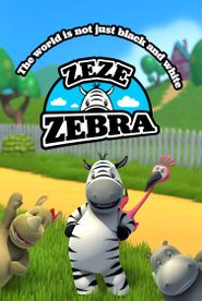  Zeze Zebra Poster