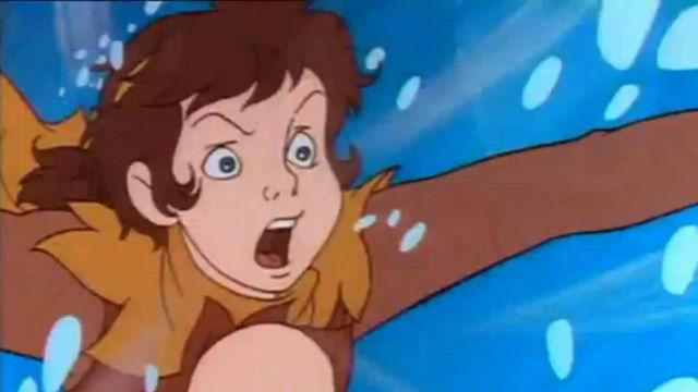 Peter Pan and the Pirates Backdrop