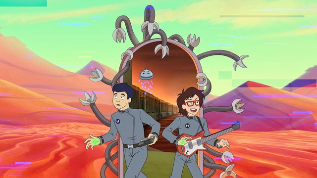 Infinity Train Backdrop