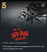  The Big Bed Bug Invasion Poster