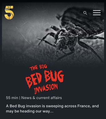  The Big Bed Bug Invasion Poster