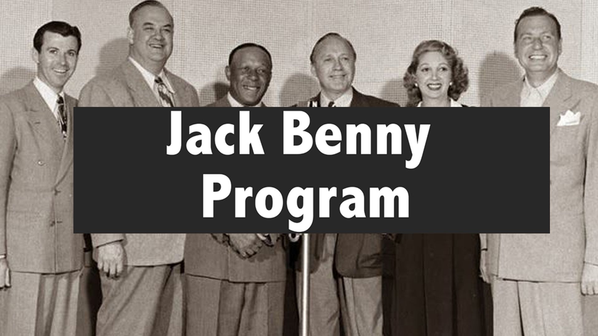 The Jack Benny Program Backdrop