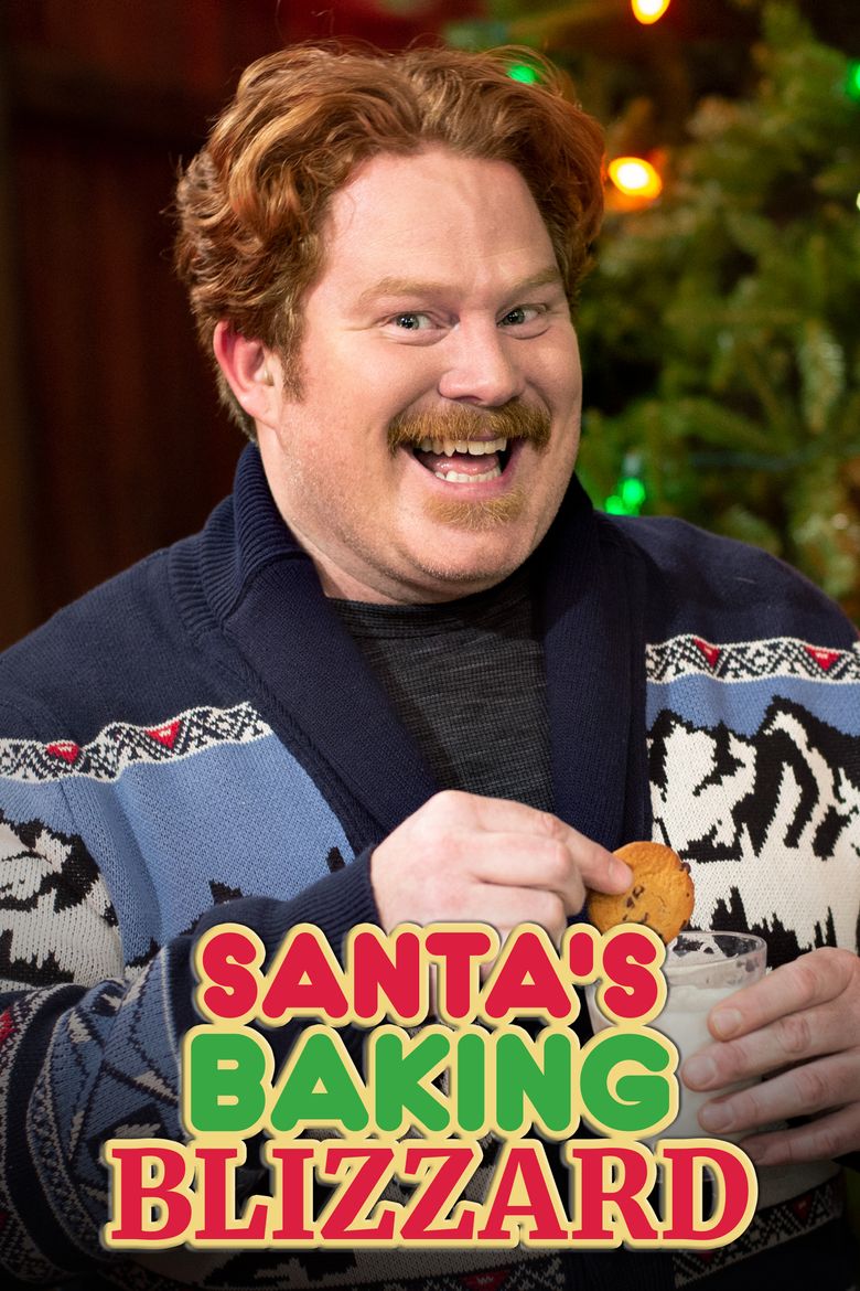 Santa's Baking Blizzard Poster