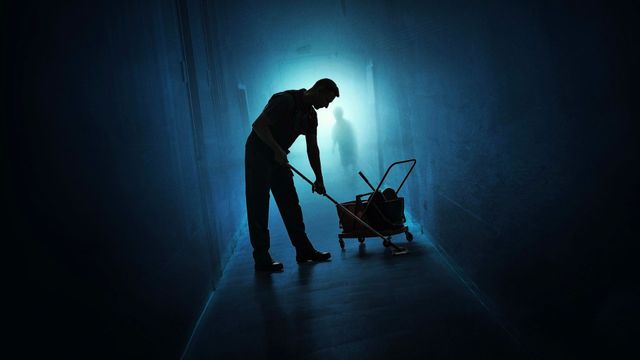 Paranormal Nightshift Backdrop