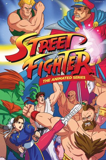  Street Fighter: The Animated Series Poster