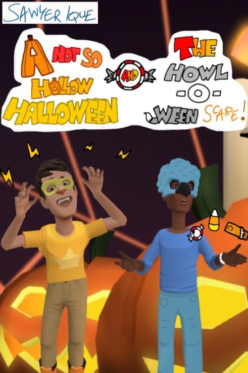 A Not So Hollow Halloween and the Howl-O-Ween Scare Poster