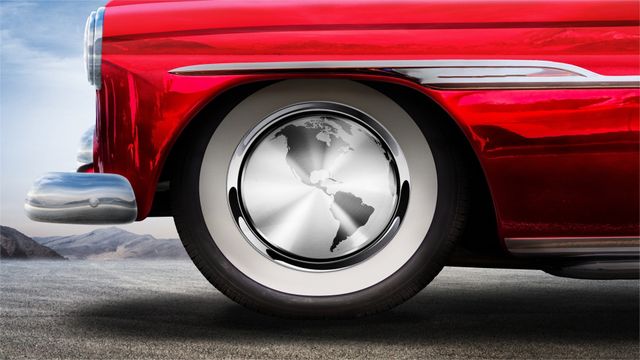 The Cars That Built the World Backdrop