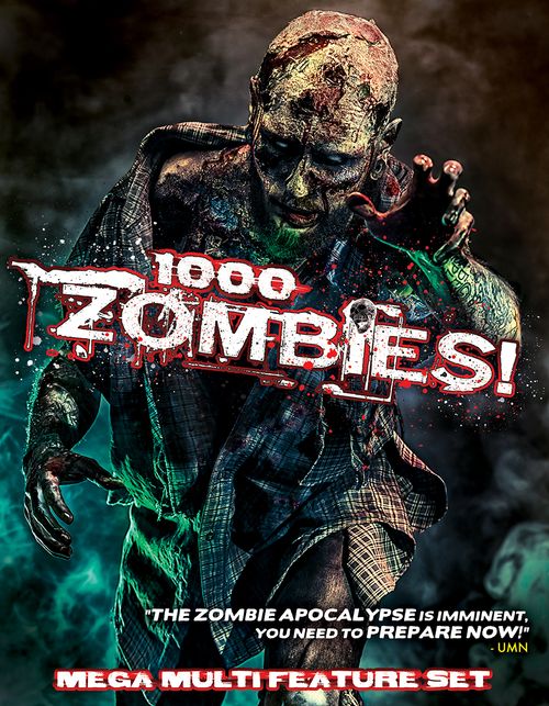 1000 Zombies Poster