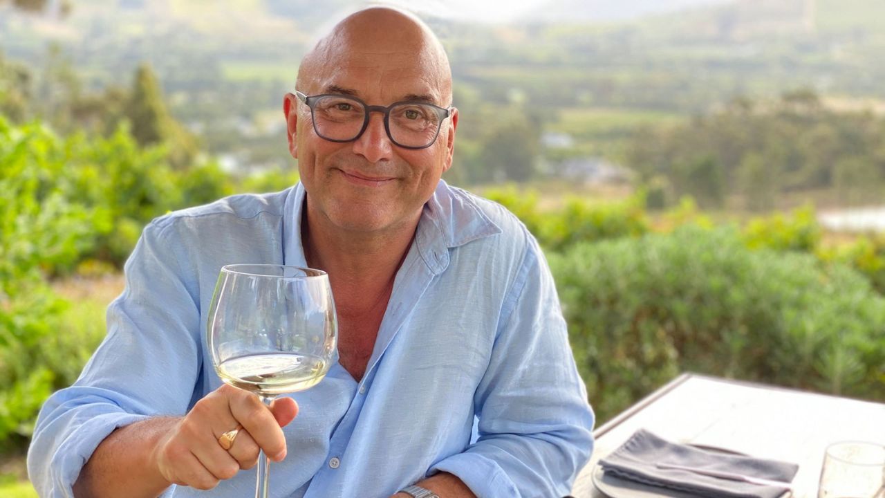 South Africa With Gregg Wallace Backdrop