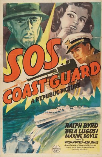  SOS Coast Guard Poster
