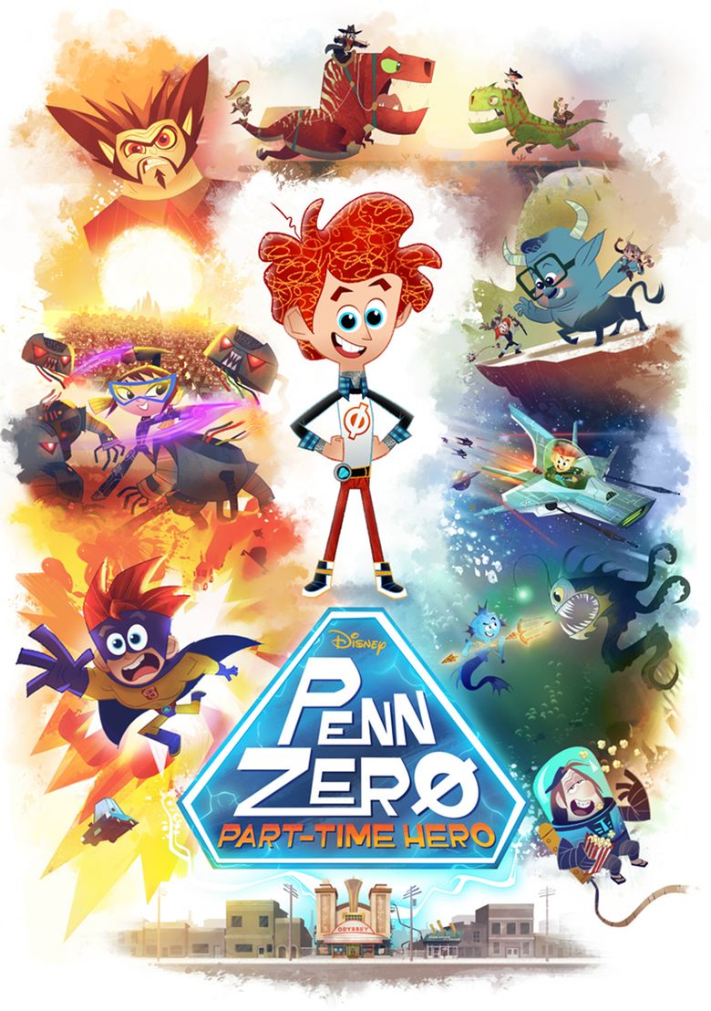 Penn Zero: Part-Time Hero Poster