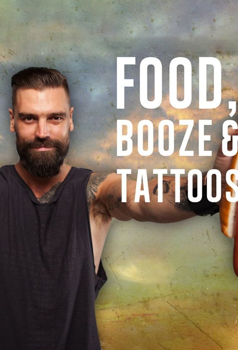 Food Booze and Tattoos Poster