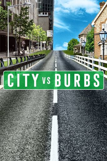  City Vs. Burbs Poster