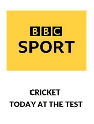  Cricket: Today at the Test Poster