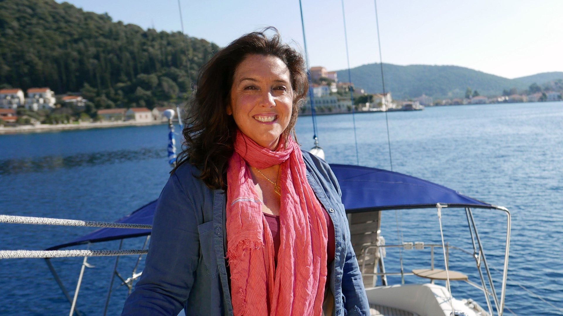 A Greek Odyssey with Bettany Hughes Backdrop