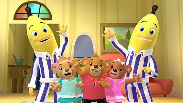 Bananas in Pyjamas Backdrop