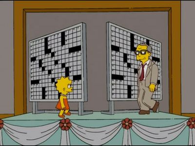 Season 20, Episode 06 Homer and Lisa Exchange Cross Words