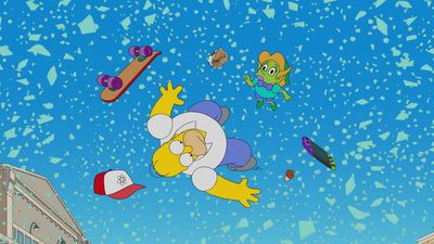 Season 34, Episode 22 Homer's Adventures Through the Windshield Glass