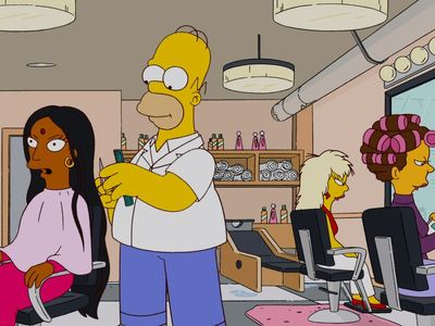 Season 22, Episode 20 Homer Scissorhands