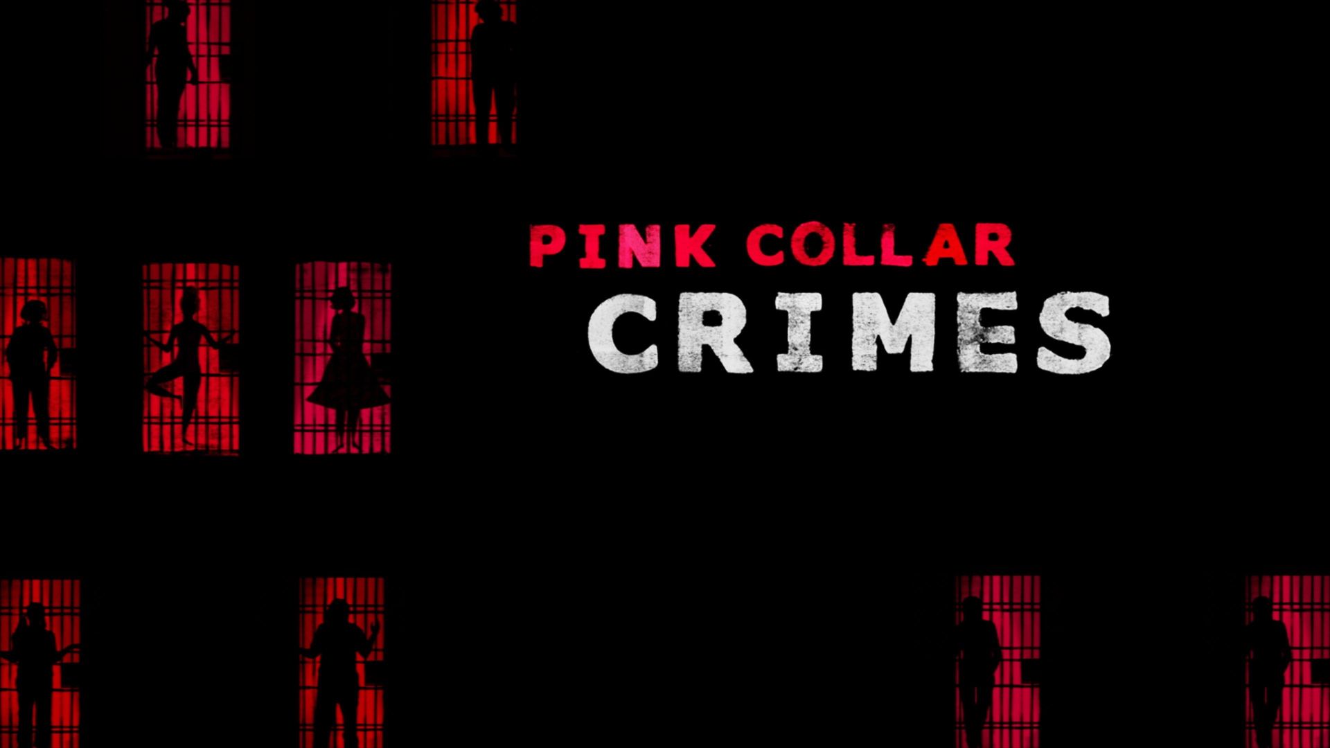 Pink Collar Crimes Backdrop