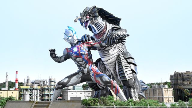 Ultraman Blazar Backdrop