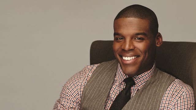 All in with Cam Newton Backdrop