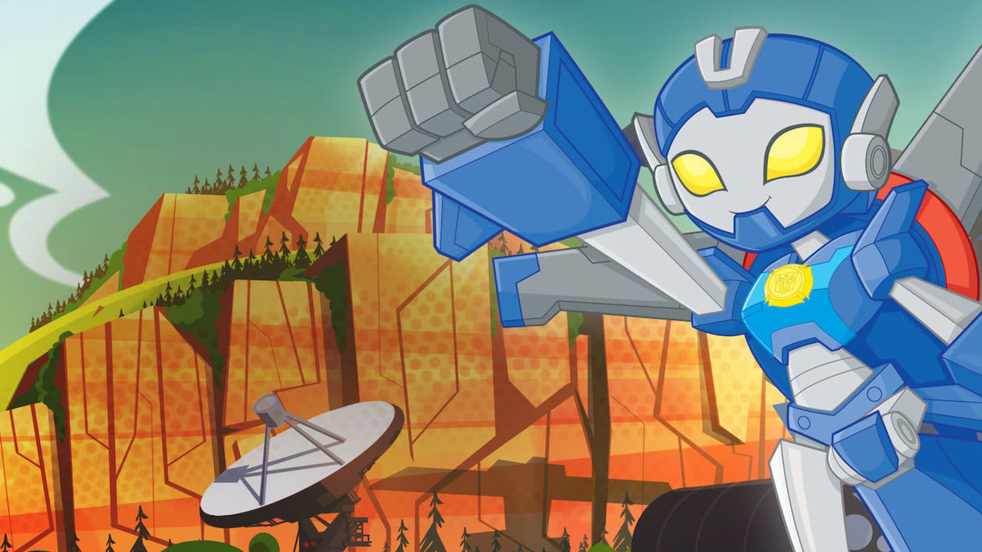 Transformers: Rescue Bots Academy Backdrop