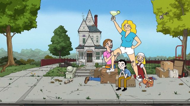 The Harper House Backdrop