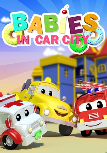  Babies in Car City Poster
