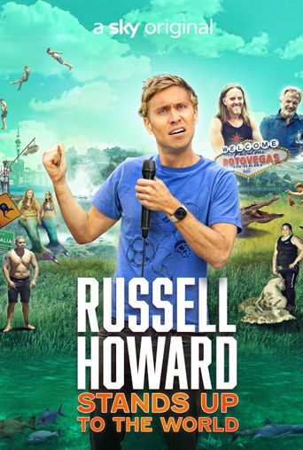  Russell Howard Stands Up To The World Poster