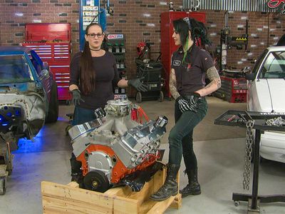 Season 11, Episode 14 All Girls Garage: Crate Engine Camaro