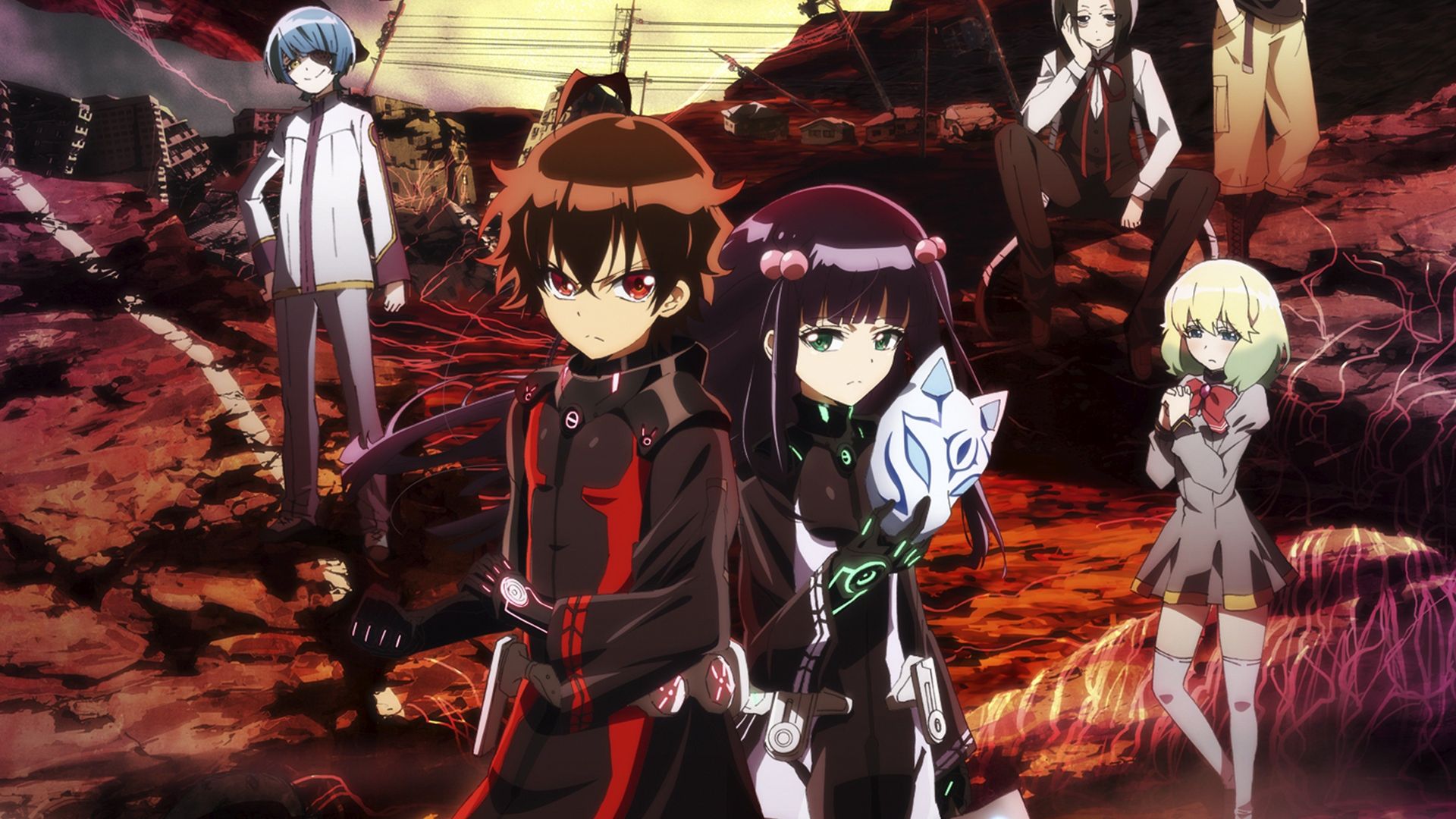 Twin Star Exorcists Backdrop