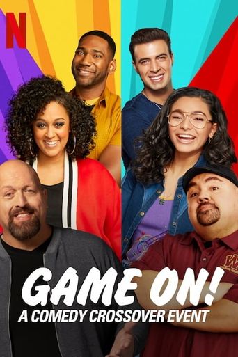  Game On! A Comedy Crossover Event Poster