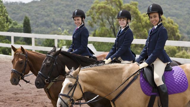 The Saddle Club Backdrop