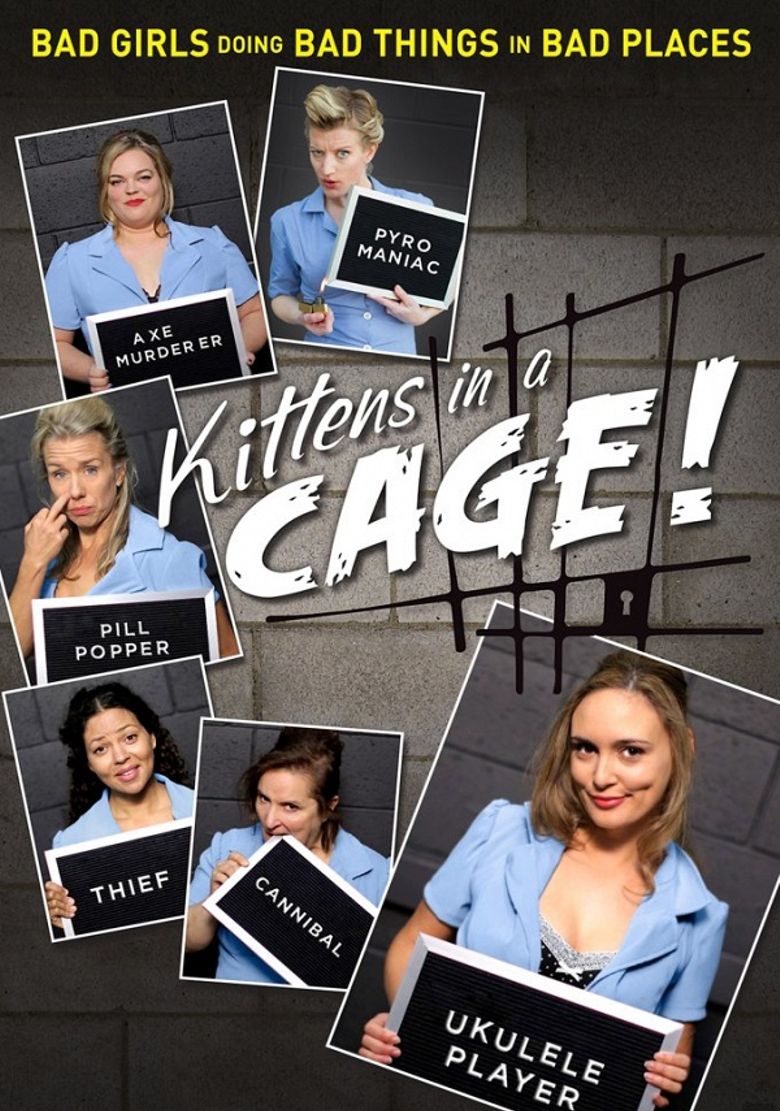Kittens in a Cage Poster